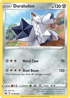 SWSH Black Star Promos Duraludon Pokémon card